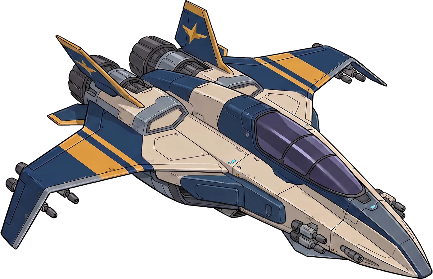 HY-21: three-quarter concept art