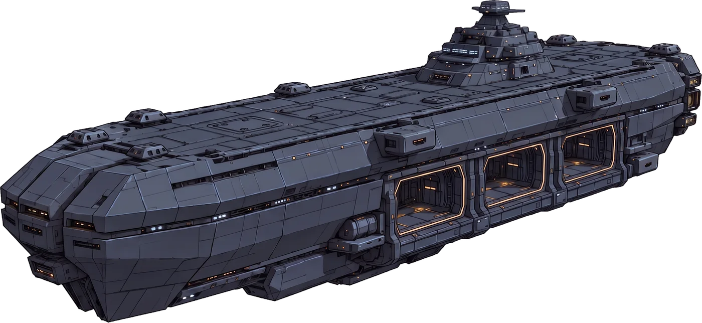 TCS Resolute: three-quarter concept art