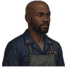 In-game portrait of Samuel Achebe